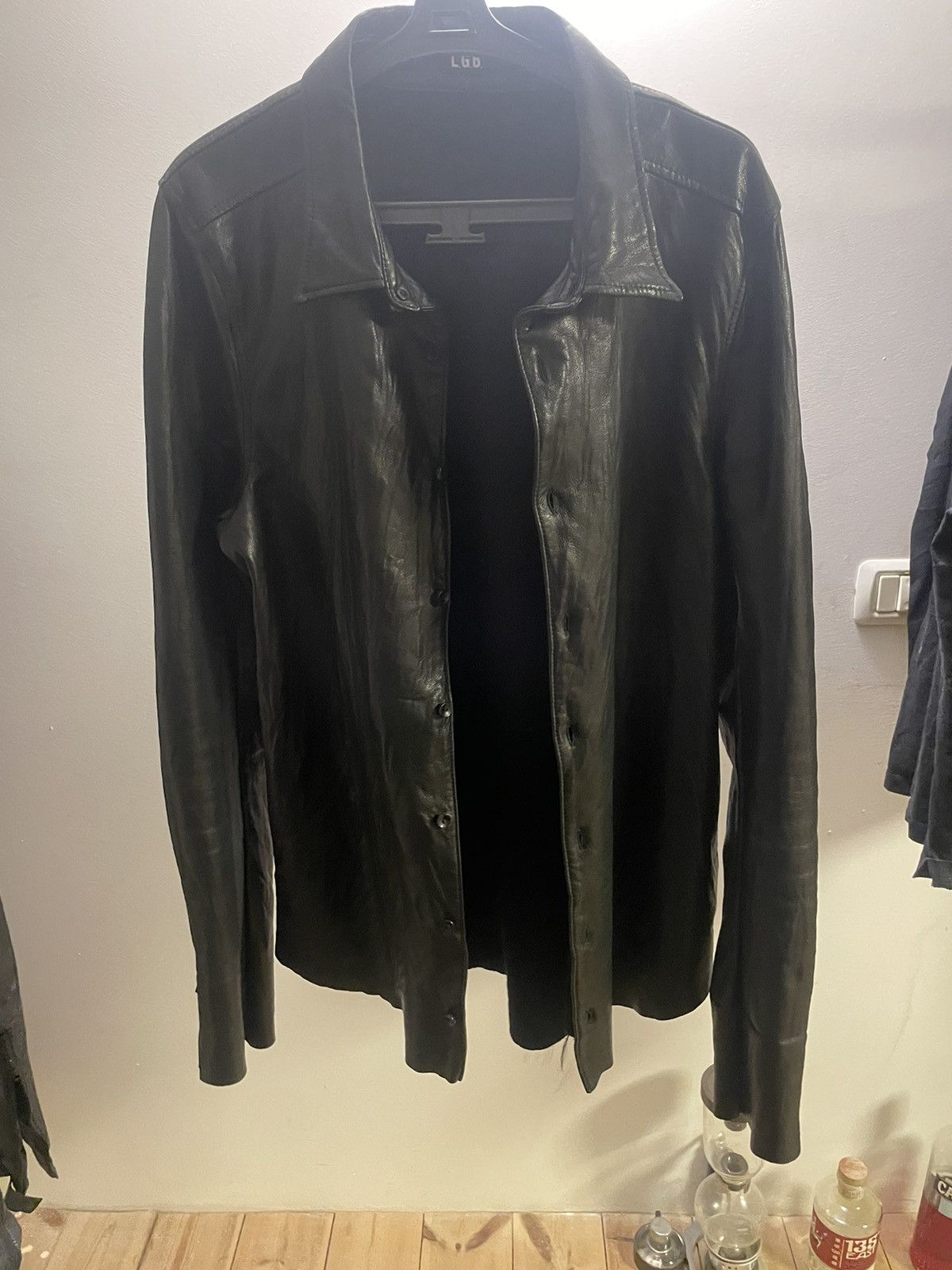 Le Grande Bleu (L.G.B.) L.G.B Leather shirt Size US M / EU 48-50 / 2 - 1 Thumbnail