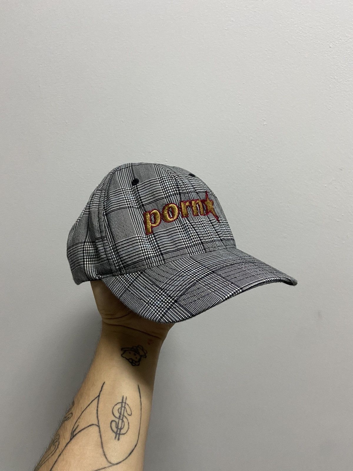 Porn Star ⭐️ Cap pornstar Vintage center Logo Humor