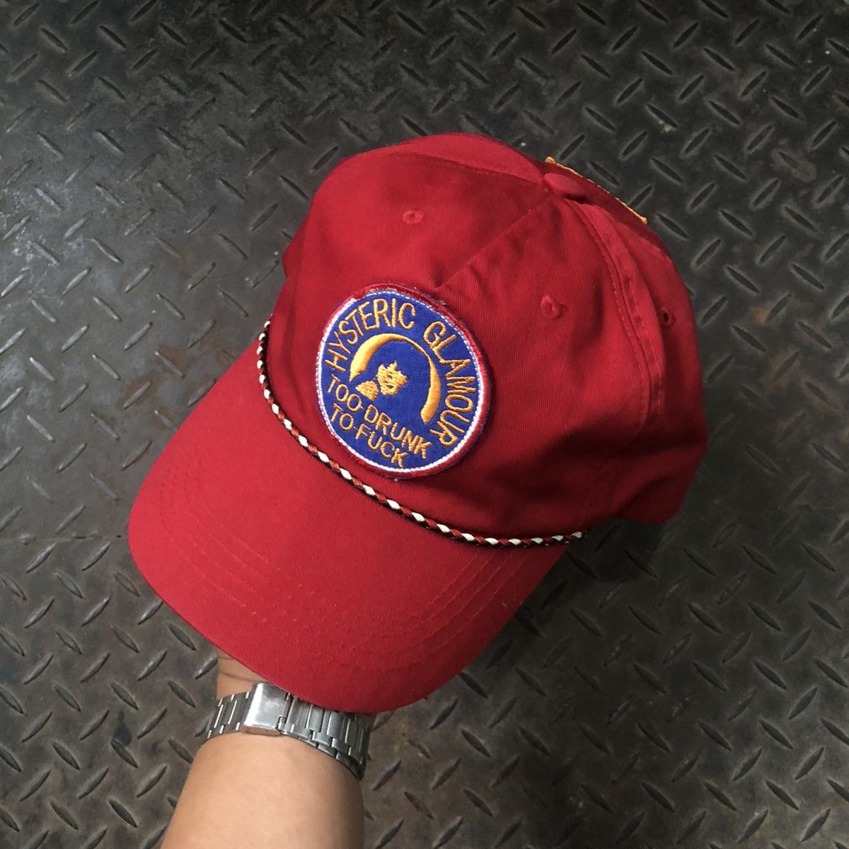 Hysteric Glamour 🔥RARE🔥 Vintage Hysteric Glamour Cap Rope Hat Size ONE SIZE - 3 Thumbnail
