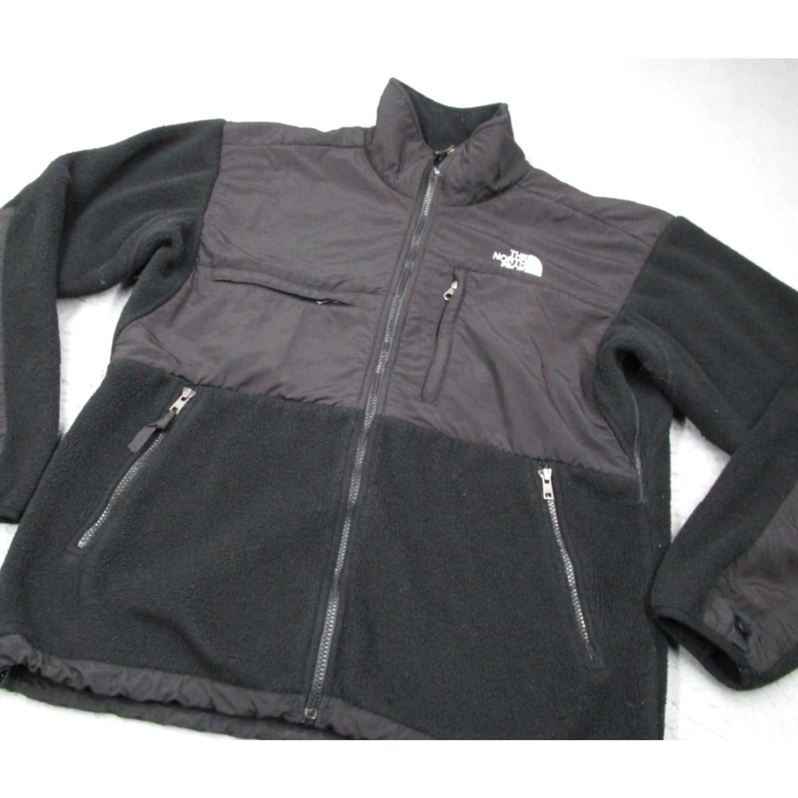 The North Face The North Face Jacket Mens Medium Black Denali Polartec Fleece Full Zip A193 Size US M / EU 48-50 / 2 - 2 Thumbnail