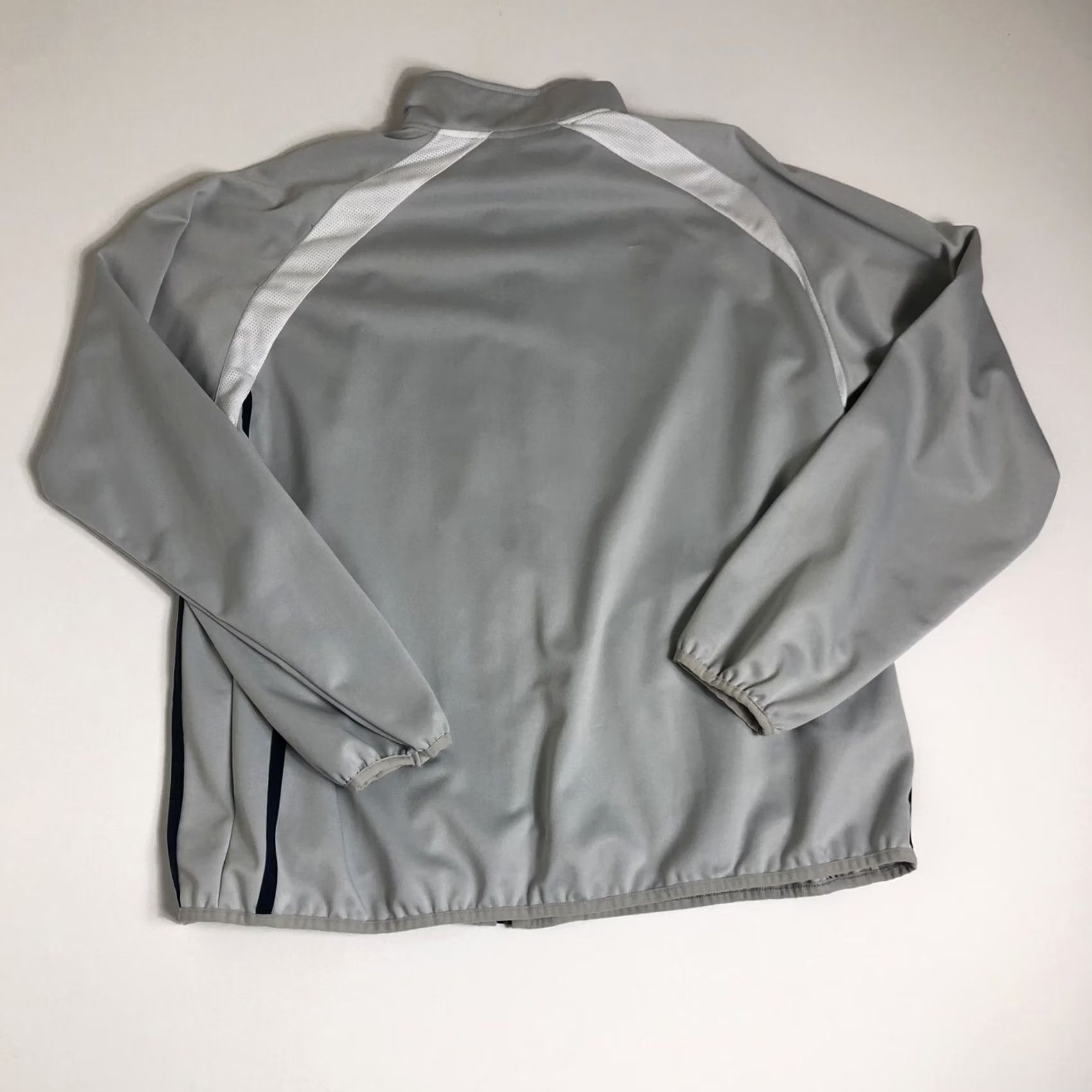 Starter Starter Jacket Full Zip Men XL Gray G100 Sports, Running & Gym, 2 Front Pockets, Long Sleeve, Polyester, Regular Size US XL / EU 56 / 4 - 2 Thumbnail