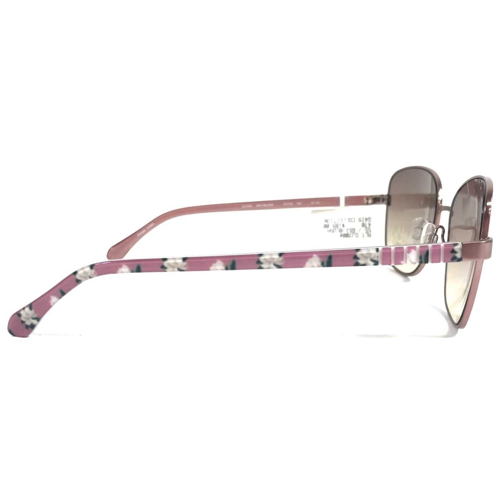 VINTAGE Draper James Cat Eye Sunglasses Women Pink Floral UV400