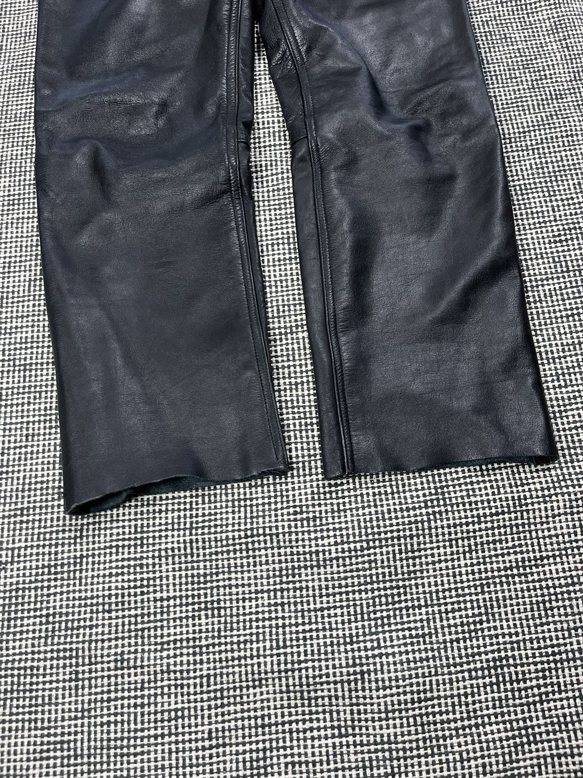 Genuine Leather ➕ Vintage genuine leather racing moto pants avant garde Size US 32 / EU 48 - 7 Thumbnail