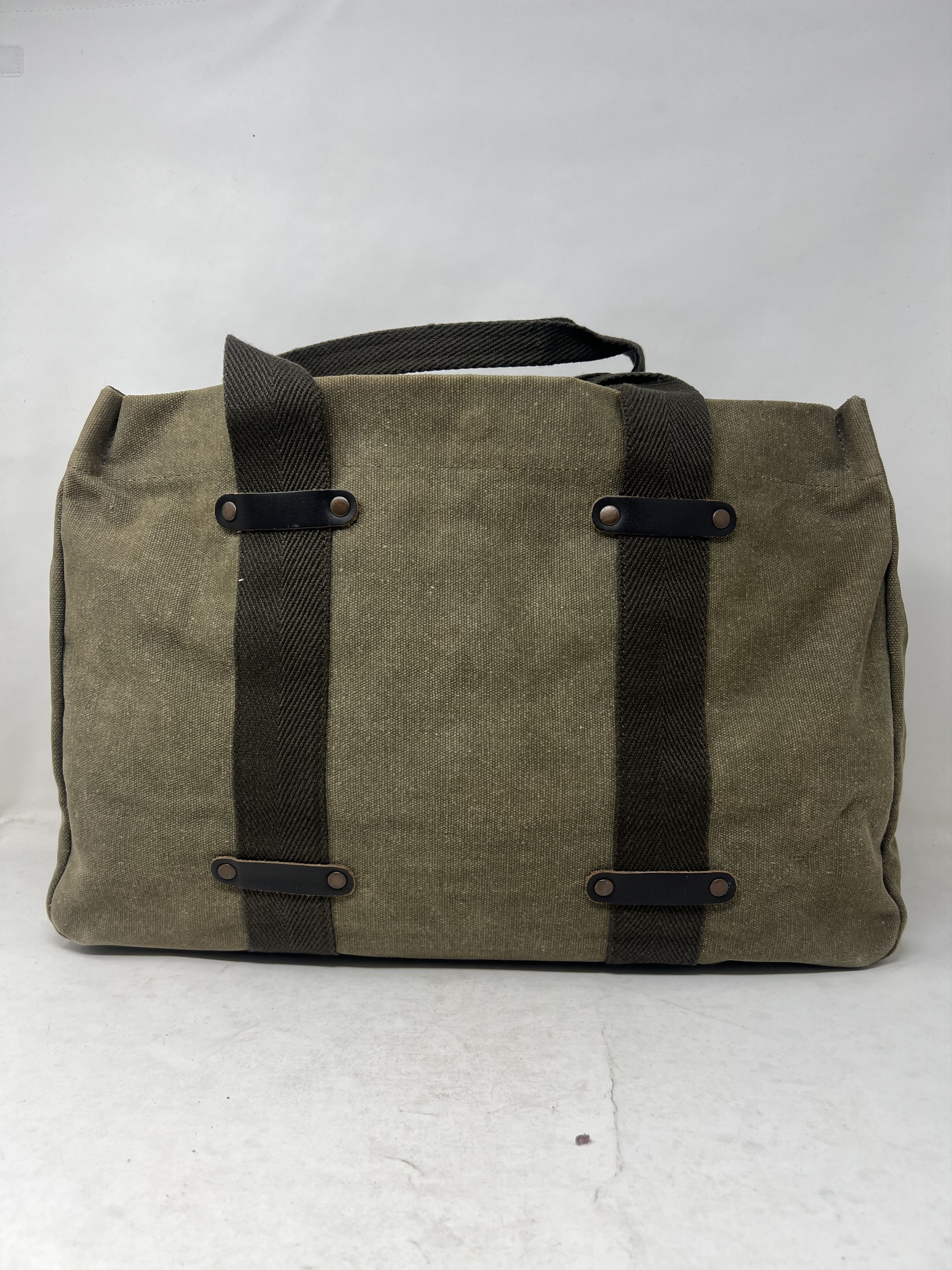 Japanese Brand Back Number Canvas Tote Bag Size ONE SIZE - 6 Thumbnail