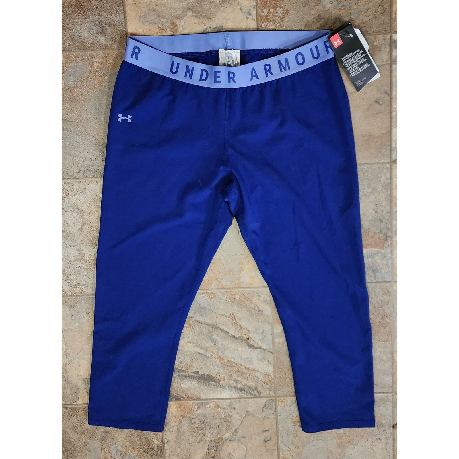 Under Armour Under Armour womens blue exercise pants Size Large Size 36" / US 14 / IT 50 - 1 Thumbnail