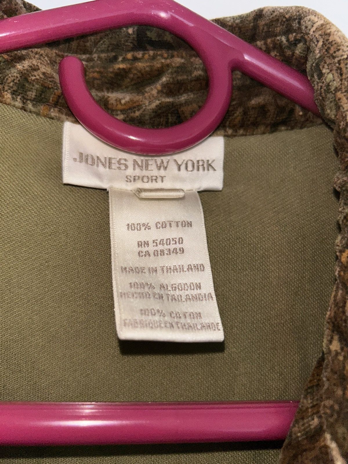Jones New York Jones New York x Vintage Size Small Zip Up Dress Shirt Size US S / EU 44-46 / 1 - 7 Thumbnail