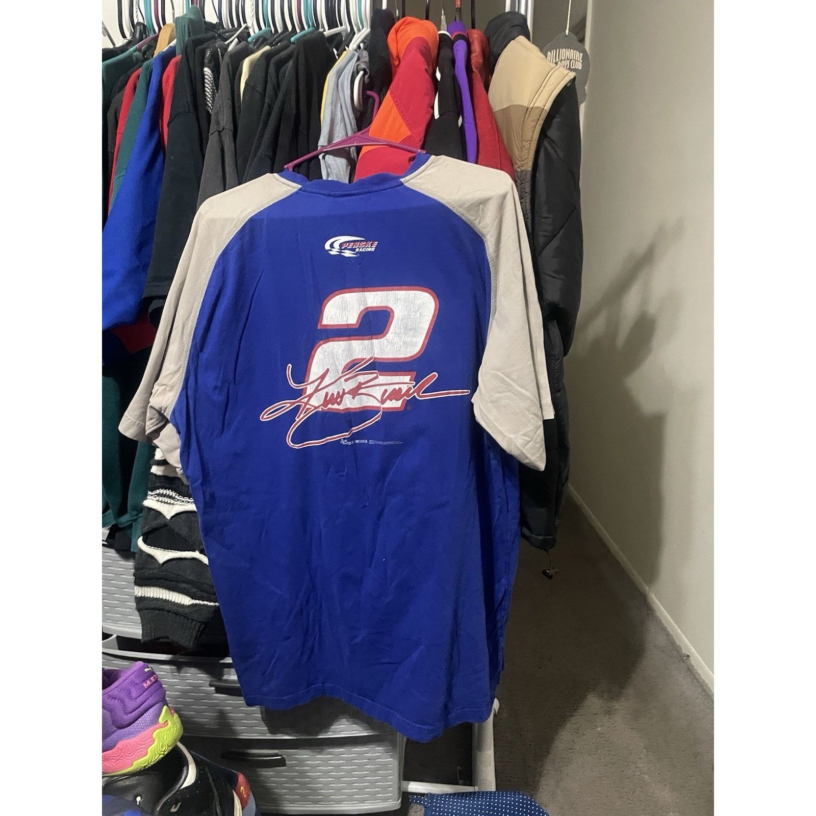 Chase Authentics Size XL- MILLER LITE #2 Chase Drivers Line short sleeve Size US XL / EU 56 / 4 - 2 Thumbnail