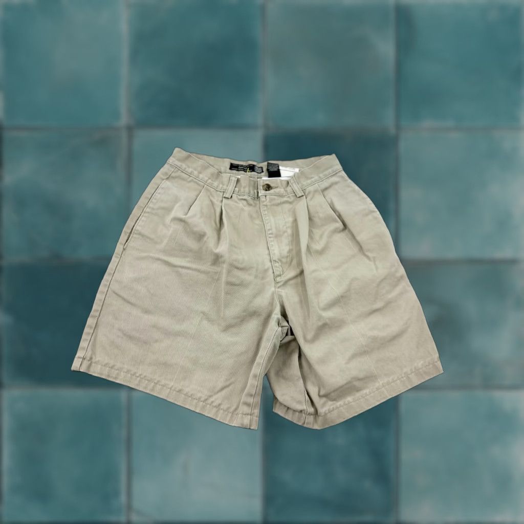 Gap Gap Shorts Womens 28/26 Khakis Beige Pleated Classic Sportswear Easy Fit Outdoor Shirt Size 28" / US 6 / IT 42 - 1 Thumbnail