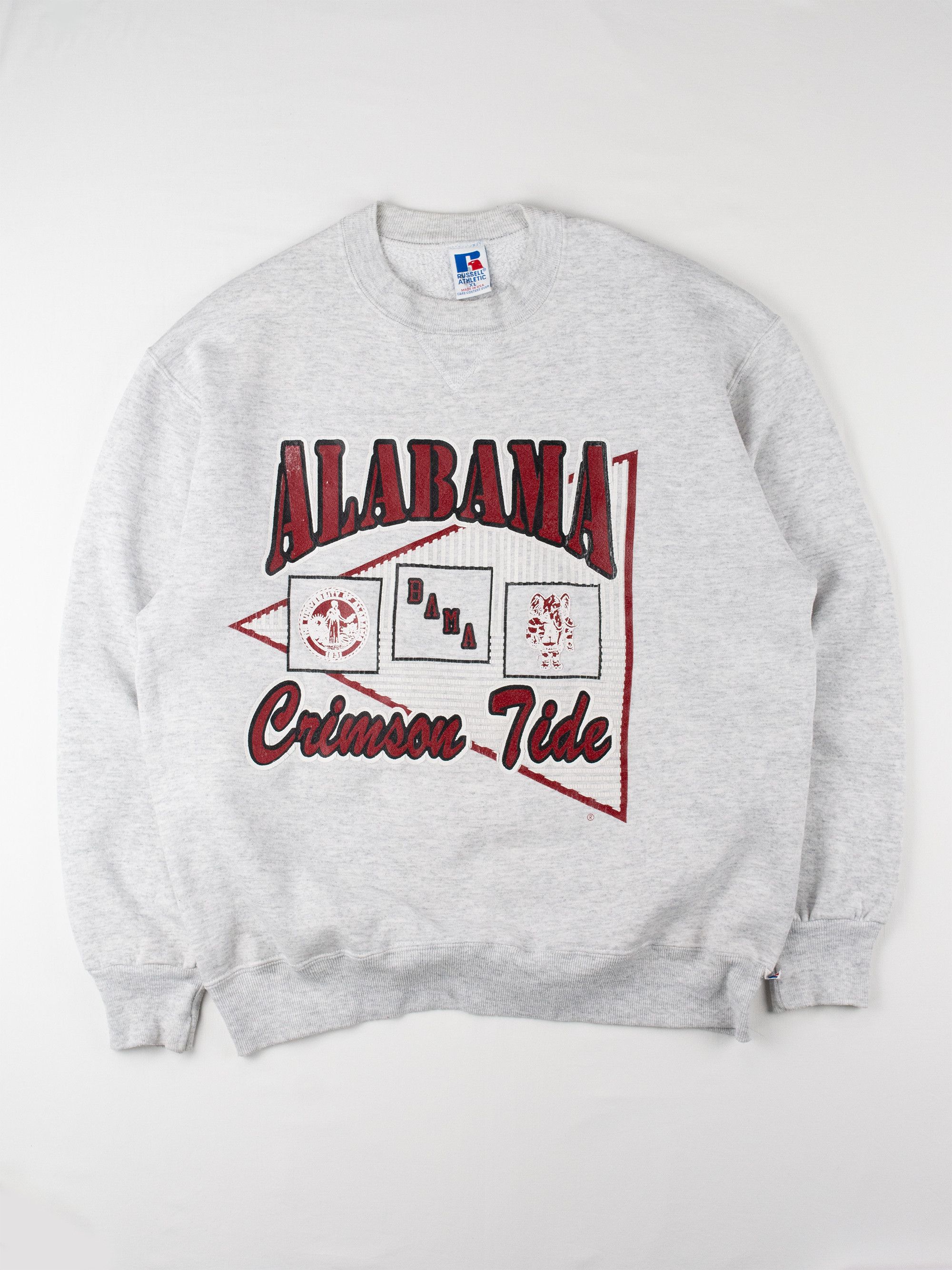 Russell Athletic × Vintage RARE vintage 1990s made in USA Alabama Crimson Tide crewneck Size US XL / EU 56 / 4 - 1 Thumbnail