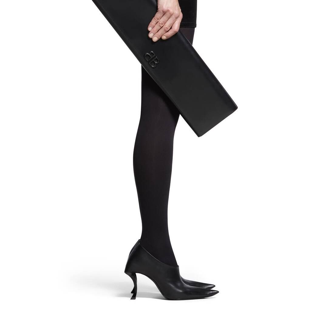 Balenciaga o1bcso1str0126 Hourglass 100mm Pumps in Black Size US 5 / IT 35 - 8 Thumbnail