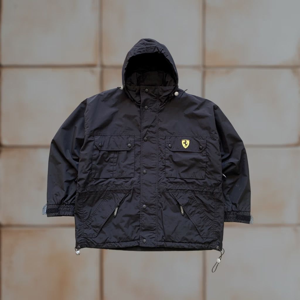 Ferrari VINTAGE Ferrari RACING Jacket Black Men’s Size S Jacket Boys? Size US S / EU 44-46 / 1 - 1 Thumbnail