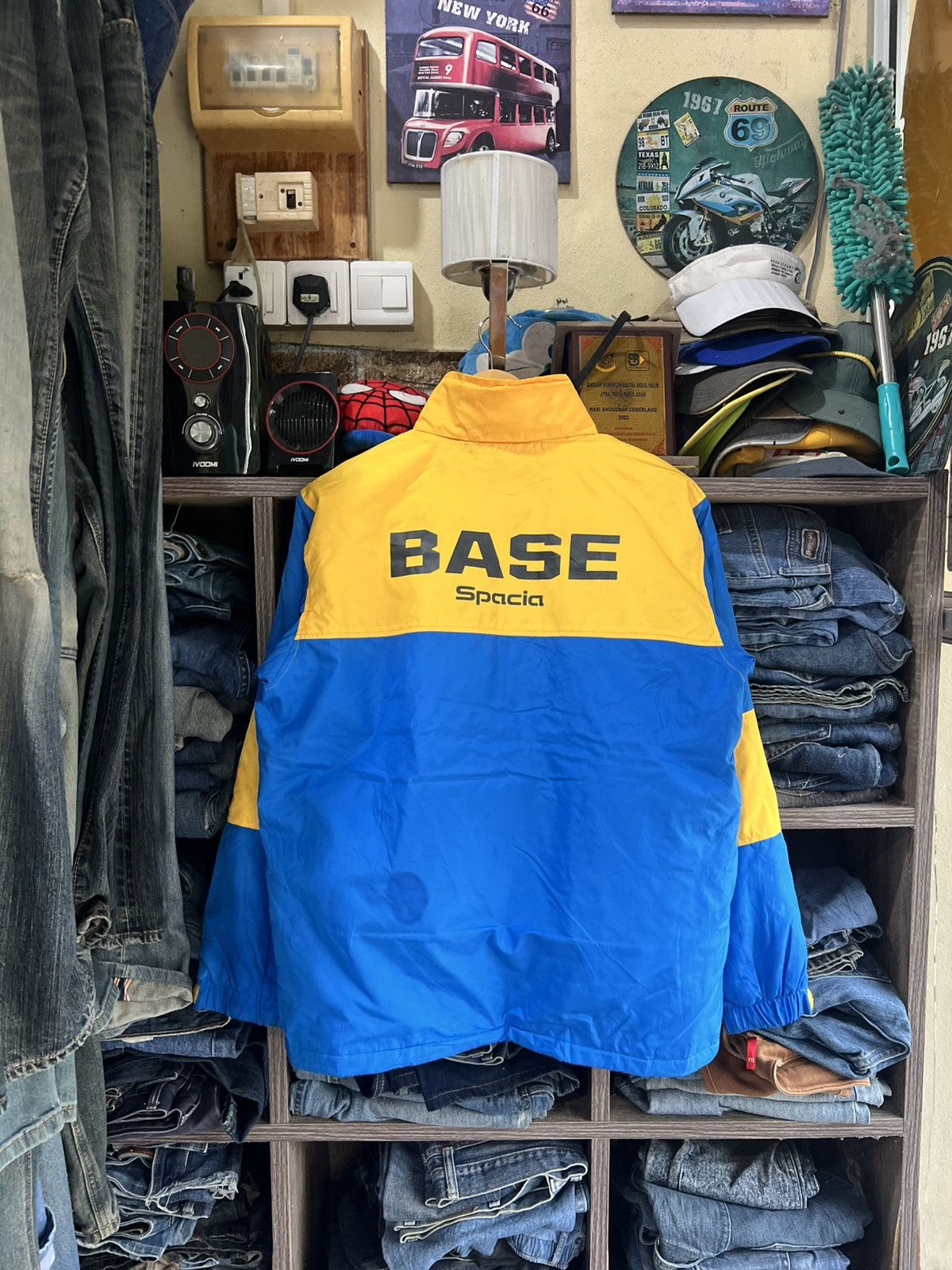 Other 🔥Rare Suzuki Base Spacia Zipper Jacket Size US M / EU 48-50 / 2 - 3 Thumbnail