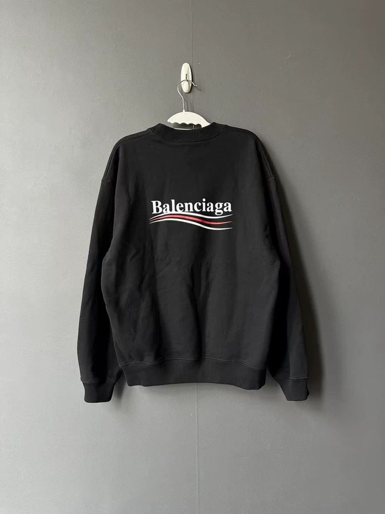 Balenciaga Balenciaga Cola embroidered sweatshirt Size US M / EU 48-50 / 2 - 2 Thumbnail