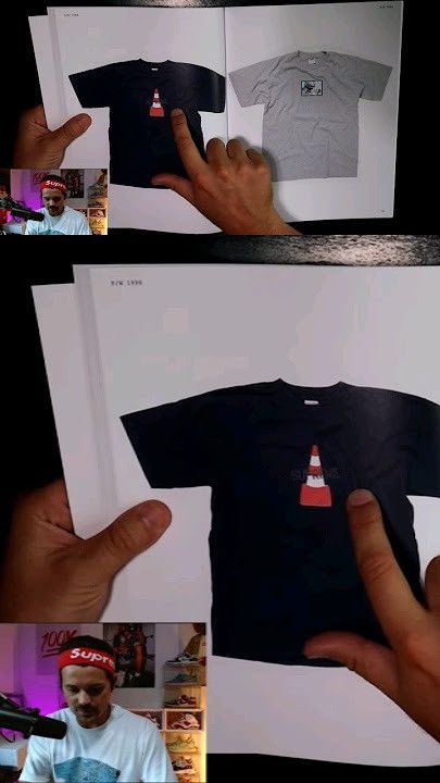 Supreme Vintage Rare 1998 SUPREME Kreftwerk Cone Sunfaded Tee Size US L / EU 52-54 / 3 - 2 Thumbnail