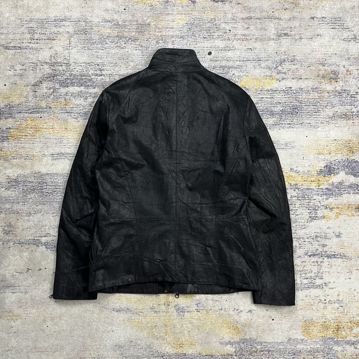 GGD multi zipper riders leather jacket like Julius