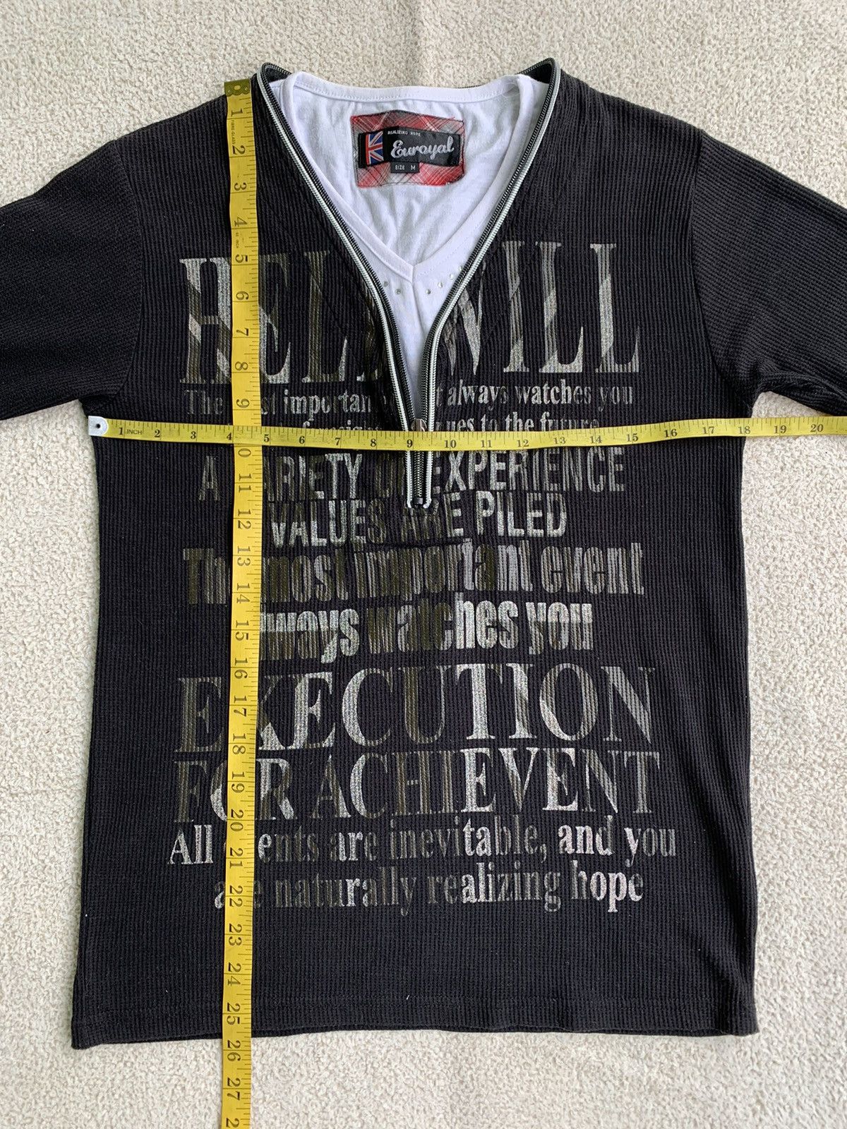 14th Addiction × KMRii × Yasuyuki Ishii Y2k Japanese Euroyal Poem shirt Size US M / EU 48-50 / 2 - 8 Thumbnail