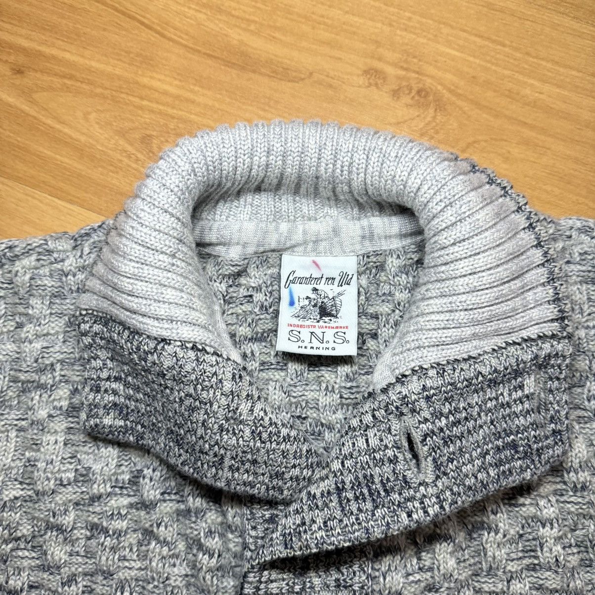 S.N.S. Herning S.N.S Herning Rare Heavy Knitted Pure Wool Sweater Cardigan Size US M / EU 48-50 / 2 - 6 Thumbnail