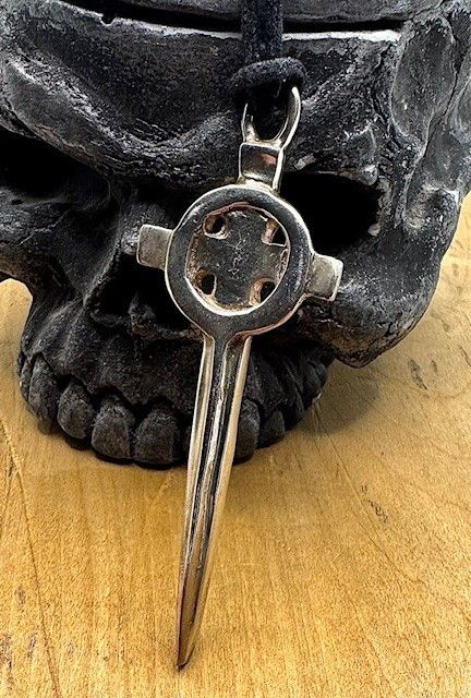 Robert Lee Morris Robert Lee Morris RLM Celtic Cross Crux 925 Sterling Silver Size ONE SIZE - 3 Thumbnail
