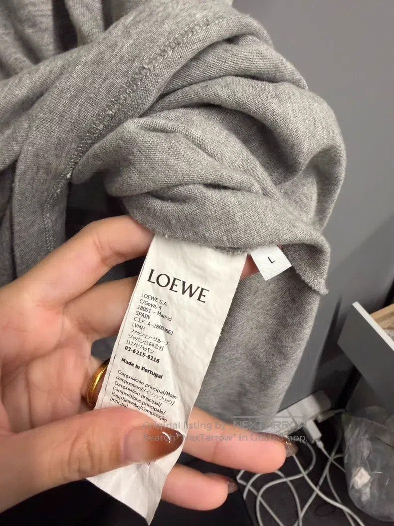 Loewe Loewe Snake Year Limited T-Shirt, Gray with Neon Green Sna Size L / US 10 / IT 46 - 3 Thumbnail