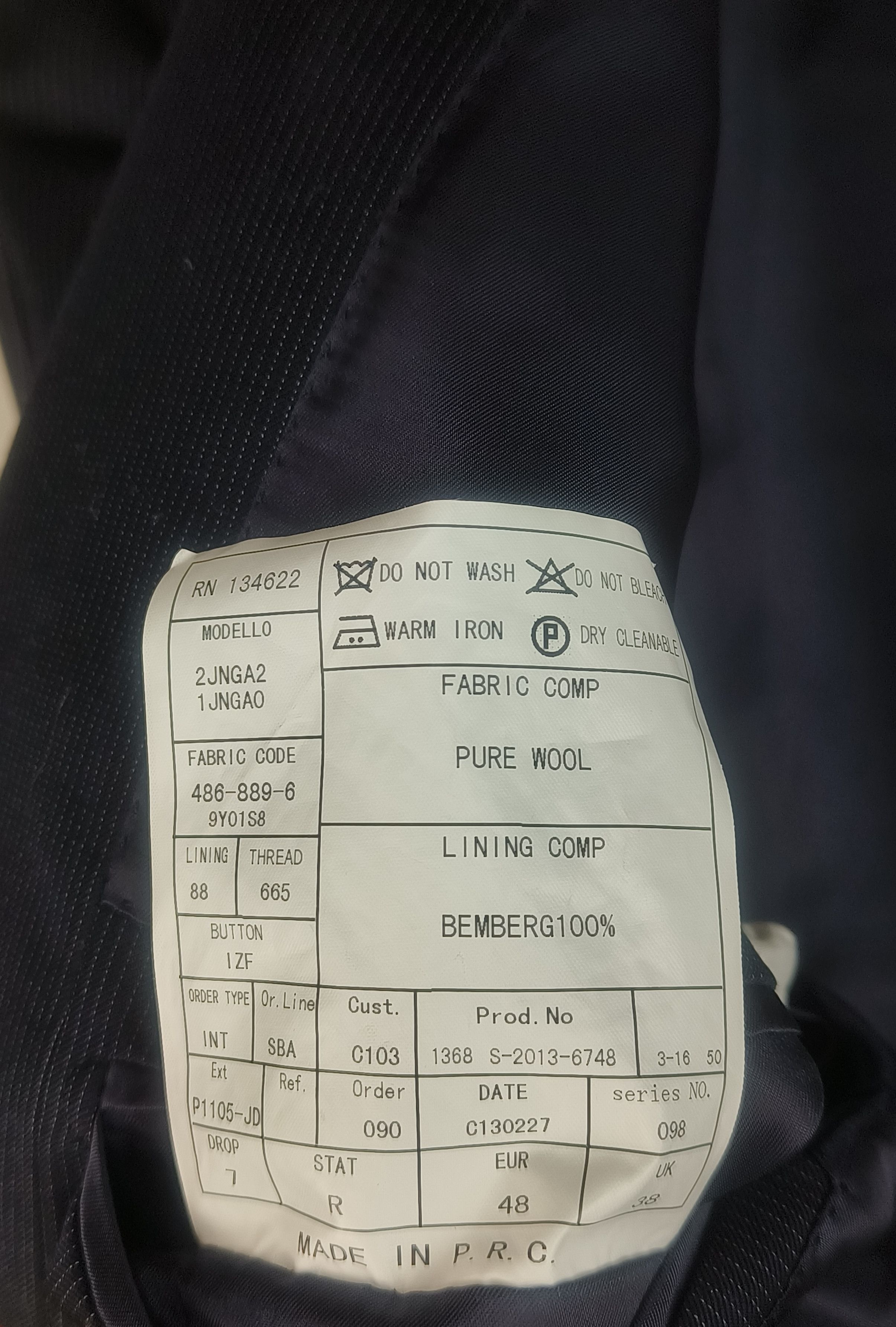 Suitsupply Suitsupply Pure Wool Blazer Size 38R - 7 Thumbnail