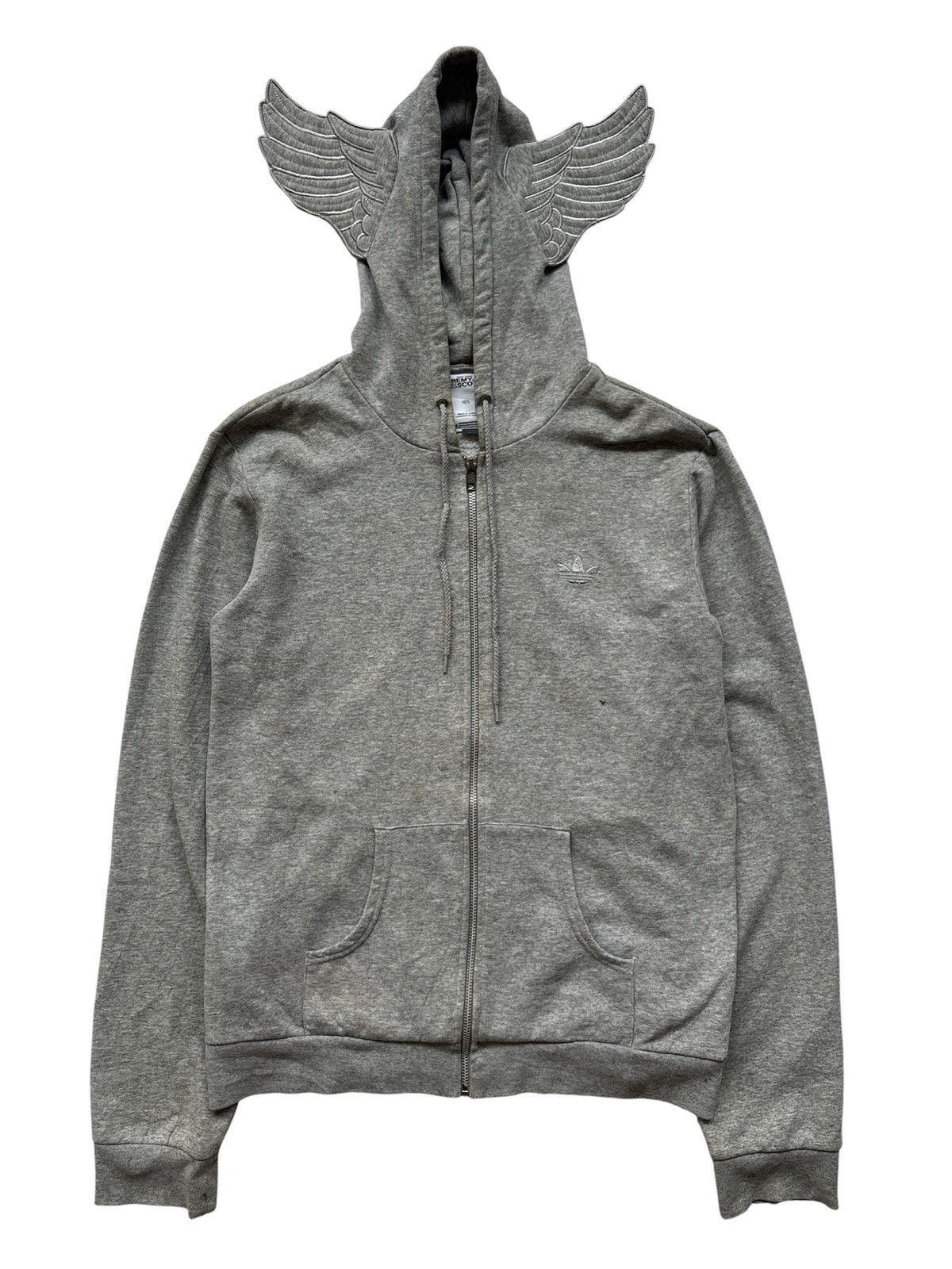 トップス 00s adidas Jeremy Scott gimmick hoodie Adidas × Jeremy Scott Adidas Jeremy Scott Wing Hoodie | Grailed