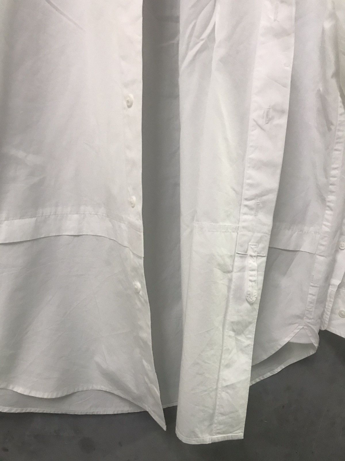 Jill Sander x Uniqlo Wide Shirt Plain White L