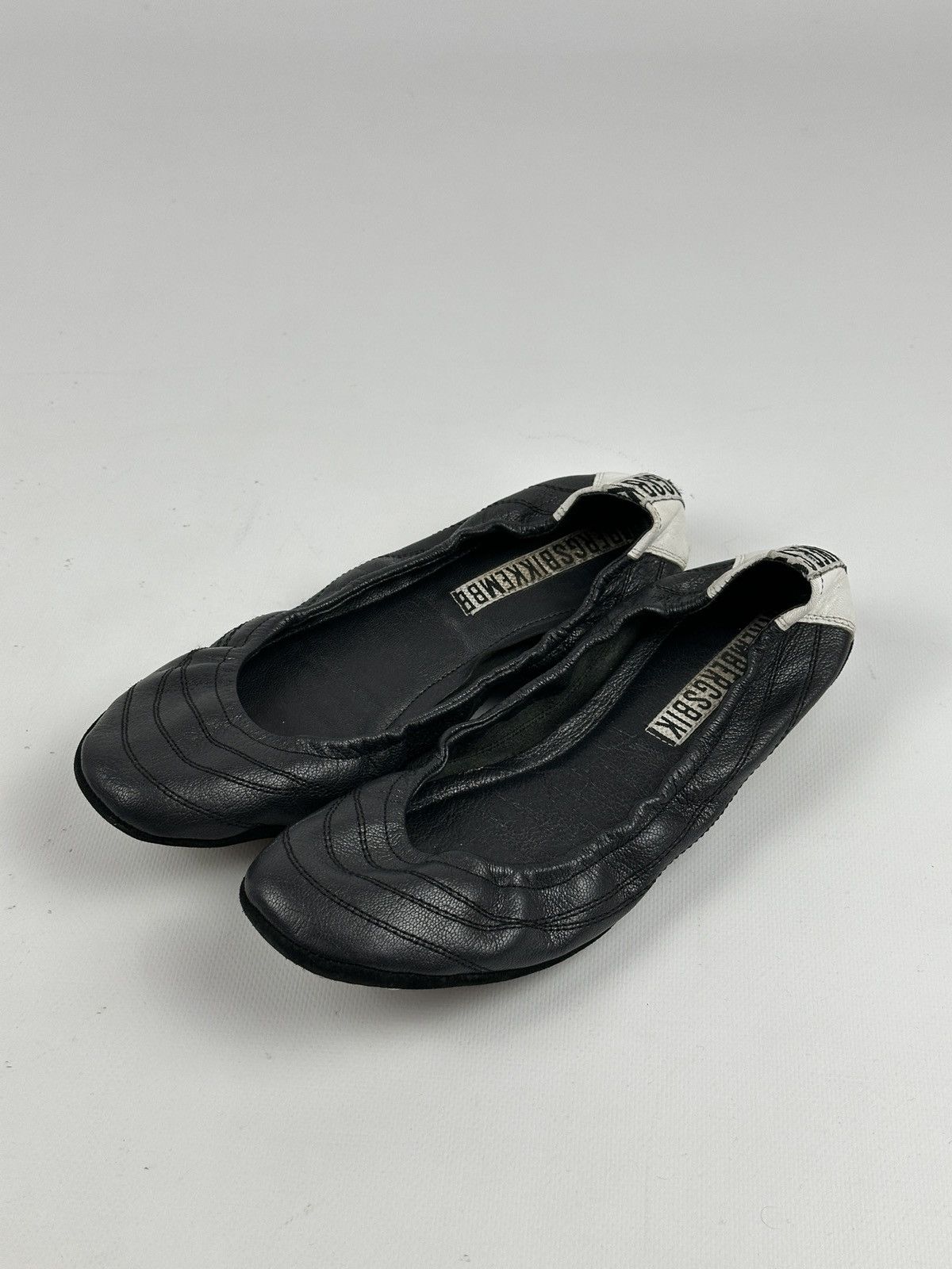 Dirk Bikkembergs Vintage Bikkembergs Leather Ballets Flats Size US 8 / IT 38 - 1 Thumbnail