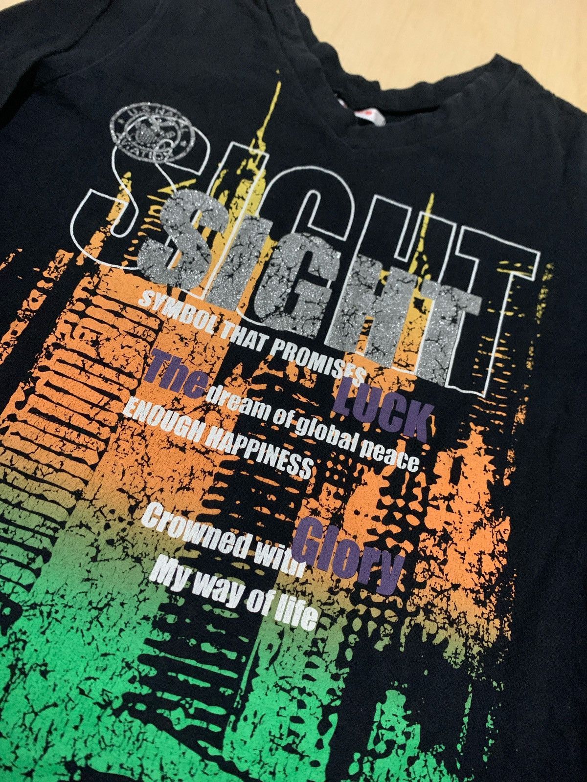 Hysteric Glamour × If Six Was Nine × Japanese Brand Y2k Glory Peace Life luck Longsleeve Punk style Size US M / EU 48-50 / 2 - 5 Thumbnail