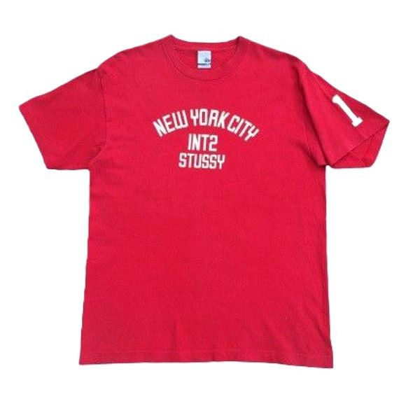 Stussy Vintage 90s Stussy New York City International T-Shirt Size US L / EU 52-54 / 3 - 2 Thumbnail