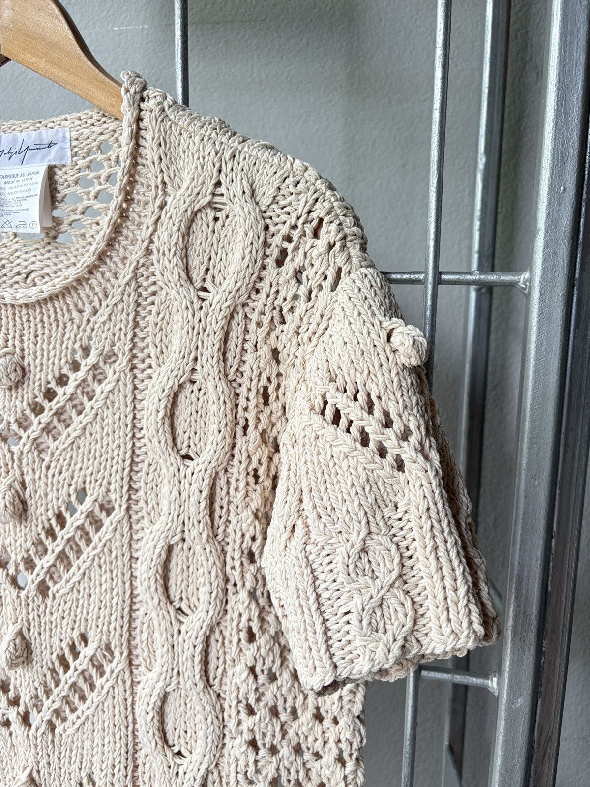 Yohji Yamamoto Yohji Yamamoto AW04 knitted blouse Size ONE SIZE - 5 Thumbnail