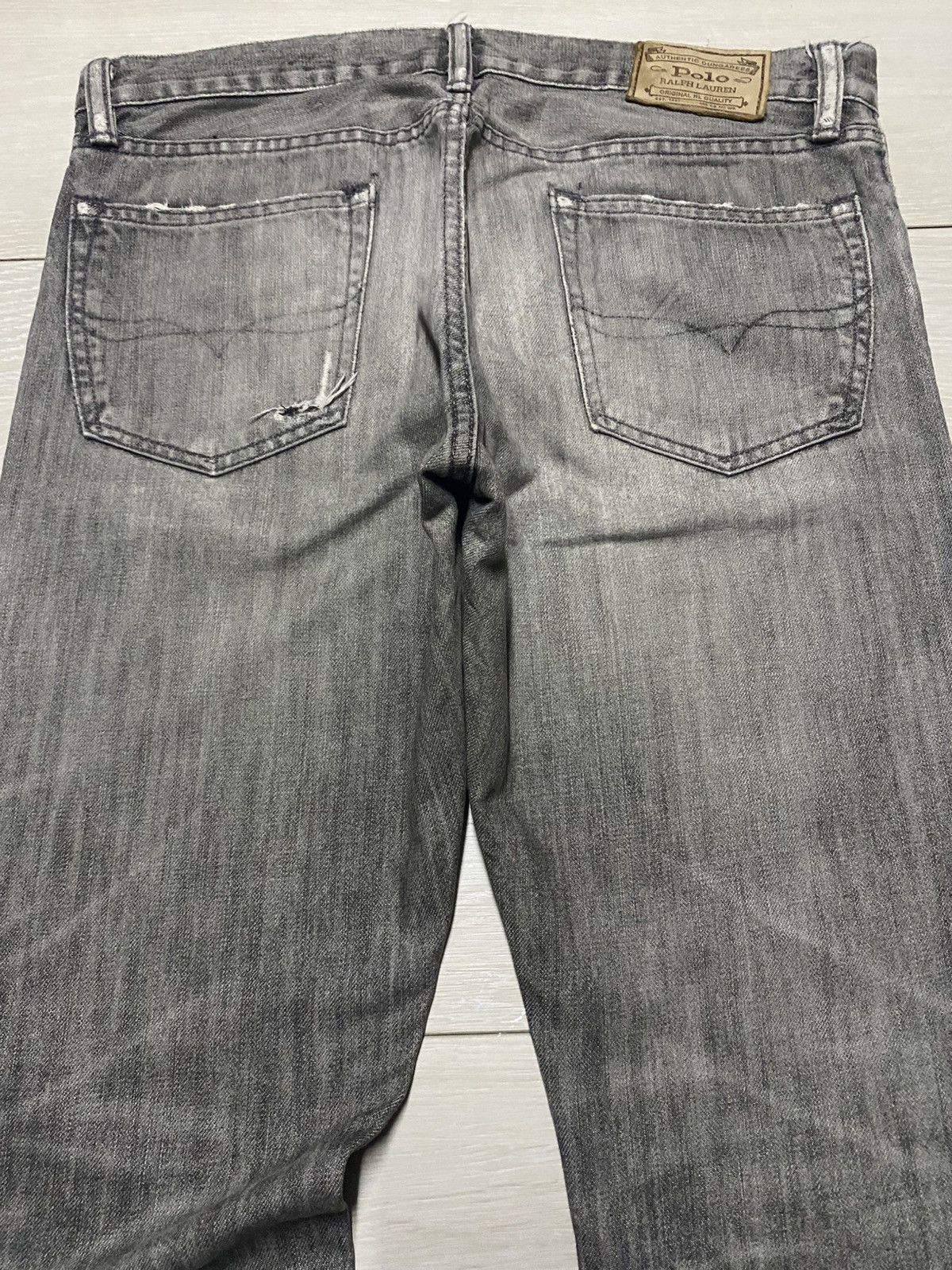 Polo Ralph Lauren Vintage Polo Ralph Lauren Authentic Dungaree Jeans Size US 34 / EU 50 - 4 Thumbnail