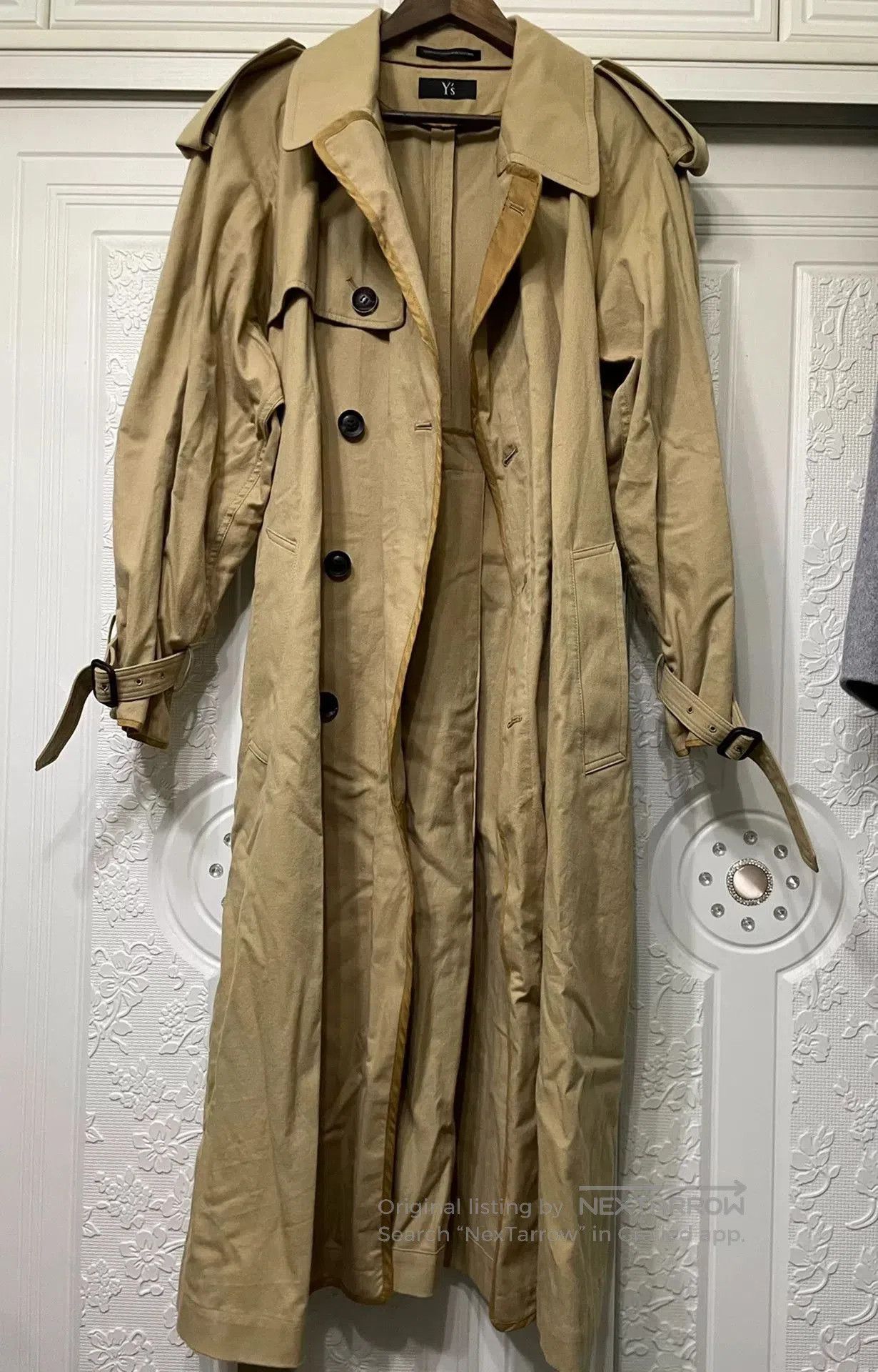 Y's Y's Yohji Yamamoto Trench Coat. Size M / US 6-8 / IT 42-44 - 4 Thumbnail