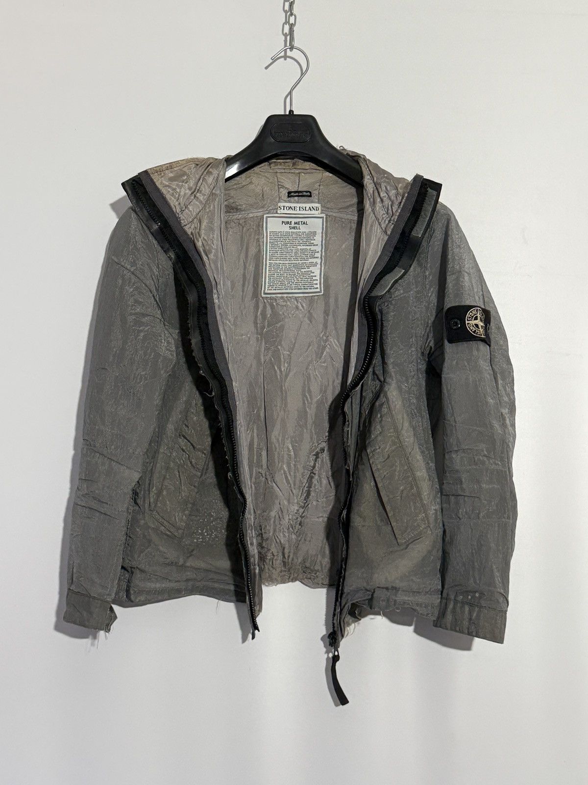 Stone Island Pure Metal Shell nylon metal 2000 Stone Island