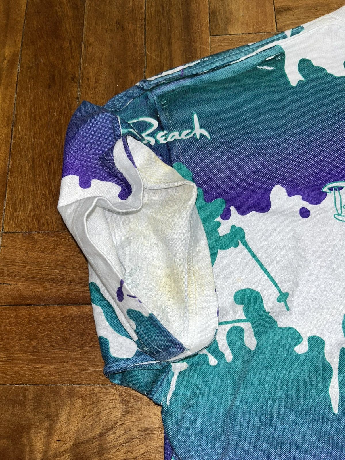 Disney × Vintage Disney Vintage y2k Blizzard Beach Full Print T Shirt Size US L / EU 52-54 / 3 - 11 Thumbnail