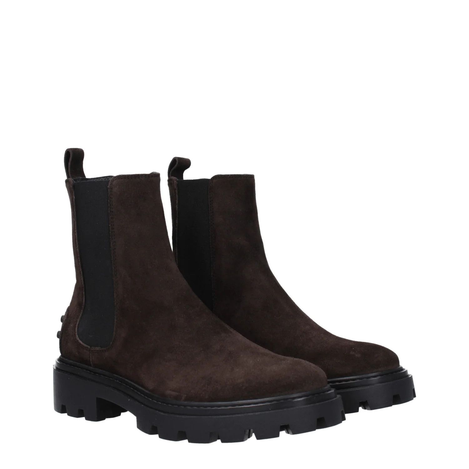 Tod's ob1o1e1224 Suede Ankle Boots in Brown Size US 5.5 / IT 35.5 - 2 Thumbnail