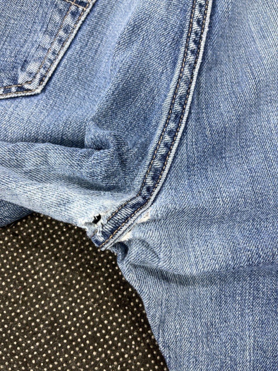 Levi's Vintage Levis 505 Ripped Jeans - J697 Size US 32 / EU 48 - 12 Thumbnail