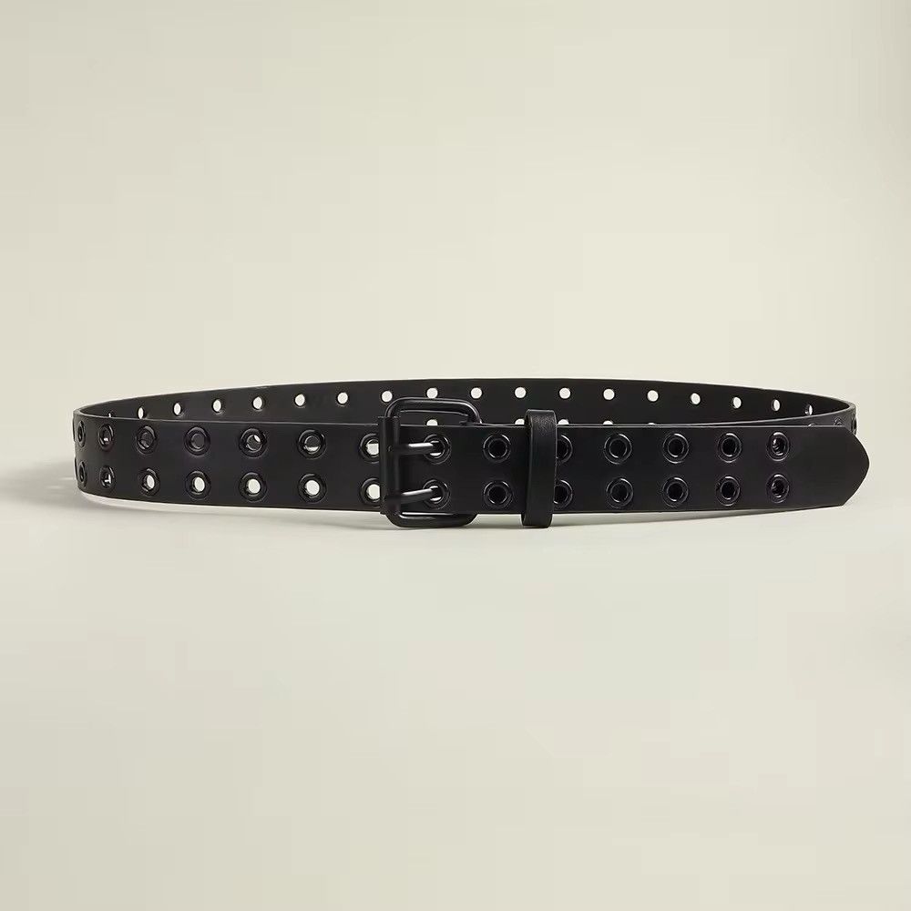 Vintage Vintage Black Jeans Belt Size ONE SIZE - 6 Thumbnail