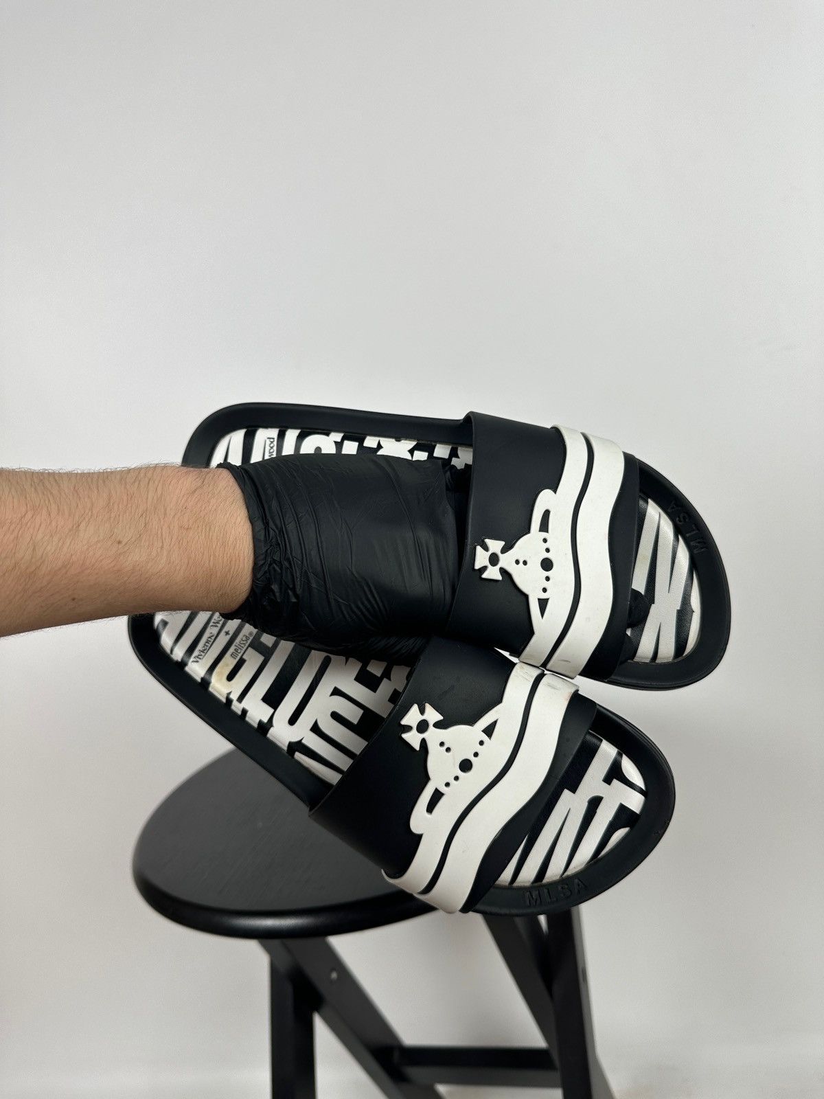 Melissa × Vivienne Westwood Vivienne Westwood x Melissa Anglomania Beach Slides Sandals Size US 8 / IT 38 - 11 Thumbnail