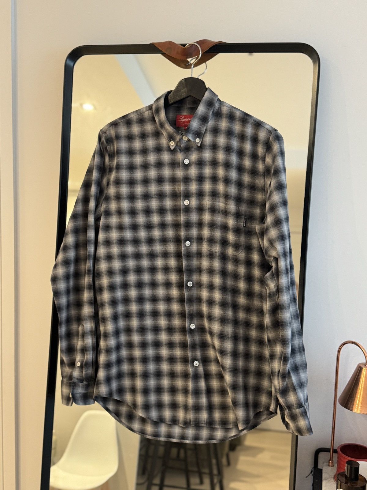 トップス supreme loose fit mini plaid s/s shirts Supreme Supreme SS24 Loose Fit Mini Plaid SS Shirt | Grailed