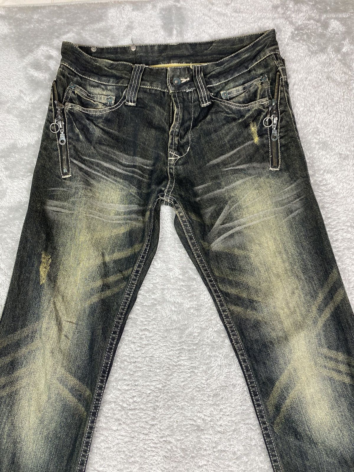 semanticdesign Semantics Design Flare Zipper Jeans. S0320 Size US 29 - 3 Thumbnail