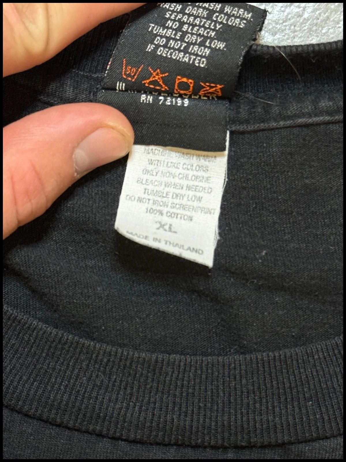 Harley Davidson 1987 vintage moto T-shirt