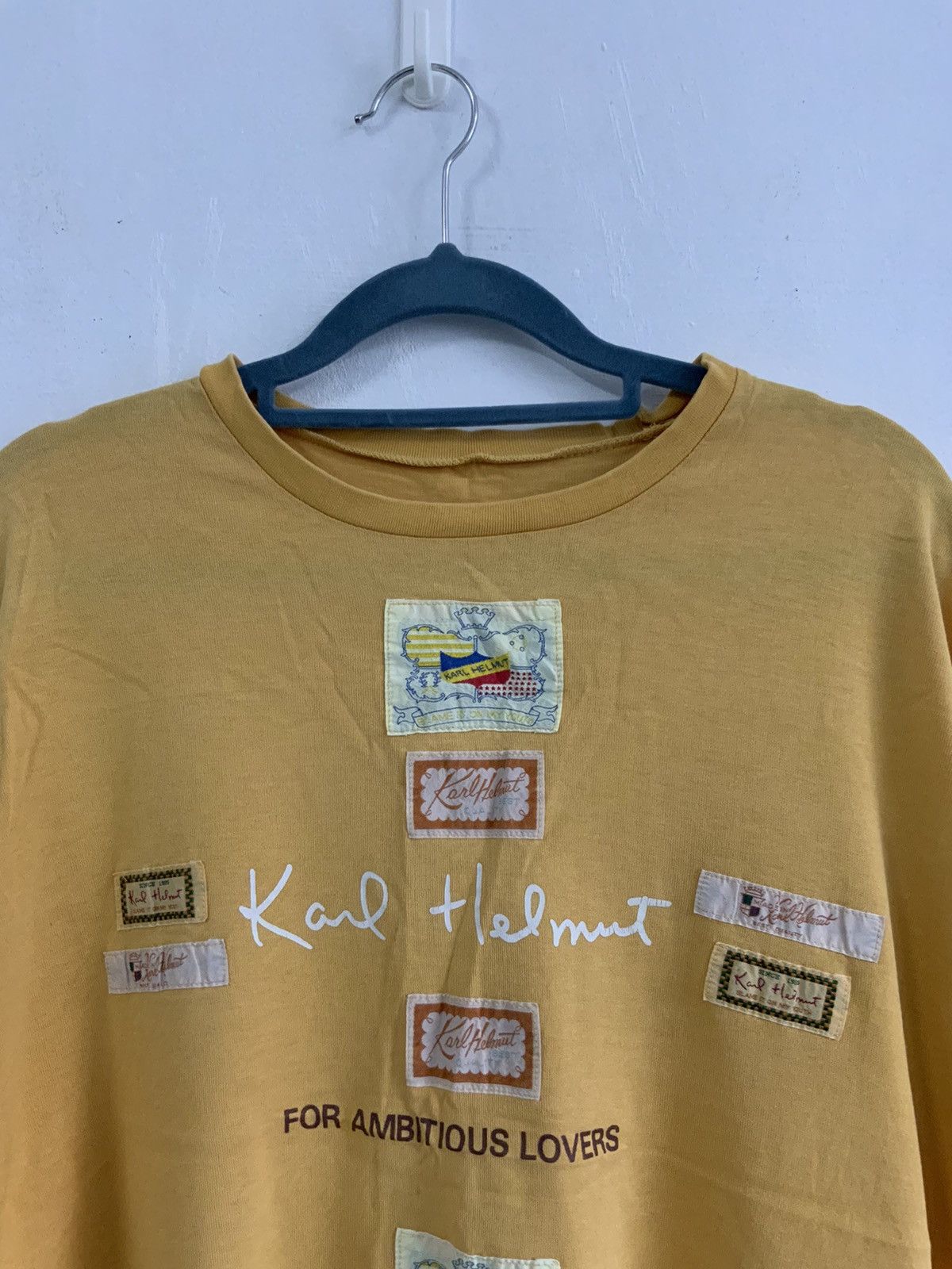 Karl Helmut Vintage Karl Helmut Tee Size US L / EU 52-54 / 3 - 6 Thumbnail