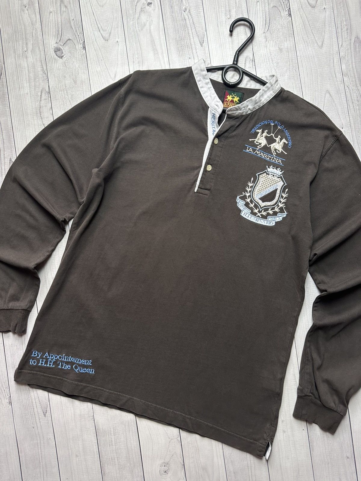 Vintage Vintage L A Martina rugby jersey size L logo Size US L / EU 52-54 / 3 - 2 Thumbnail