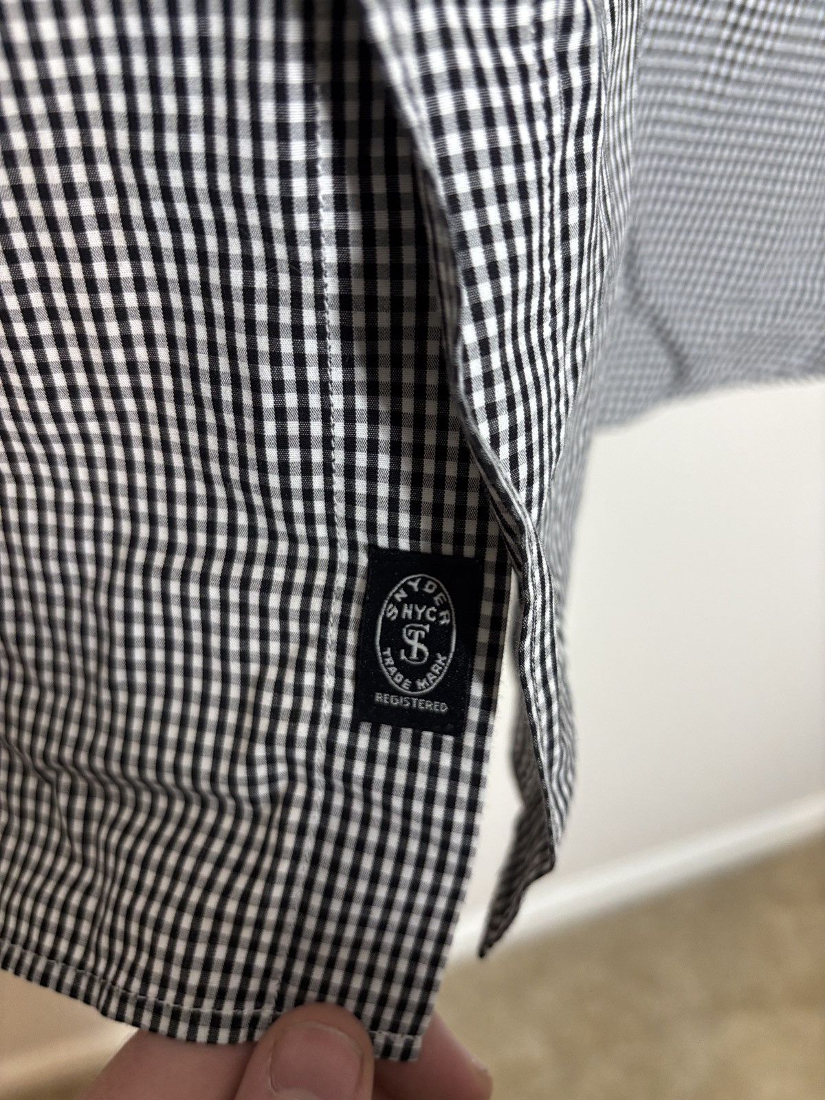 Todd Snyder Todd Snyder Gingham Short Sleeve Button Down Shirt Large Size US L / EU 52-54 / 3 - 3 Thumbnail