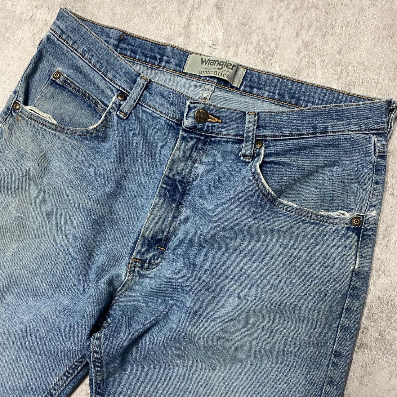 Wrangler Wrangler blue denim jeans jeans Size US 33 - 4 Thumbnail