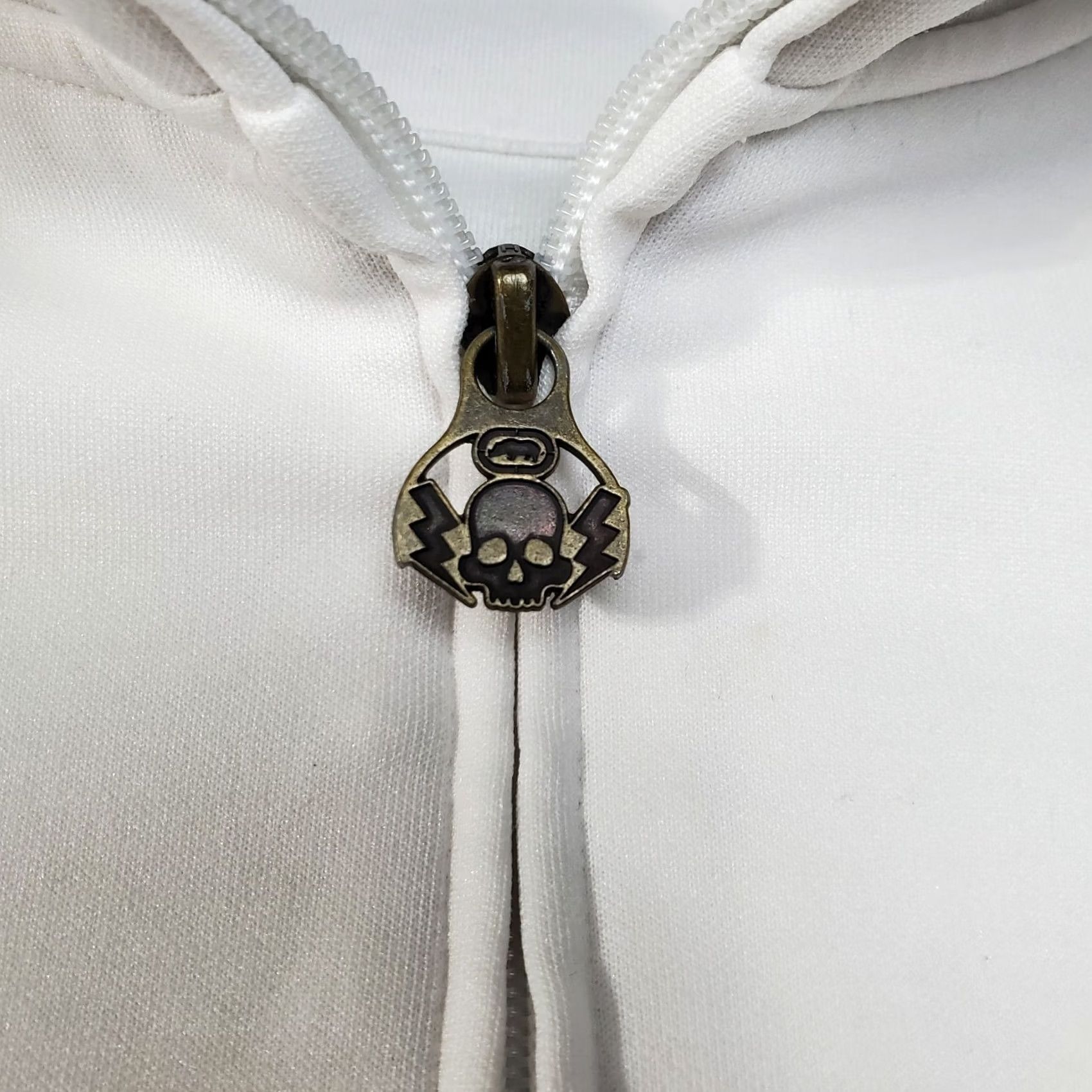 Ecko Unltd. VINTAGE Ecko Unltd. Track Jacket Mens 2XL White Embroidered Hip Hop 90s Streetwear Jacket Mens XXL White Size US XXL / EU 58 / 5 - 6 Thumbnail