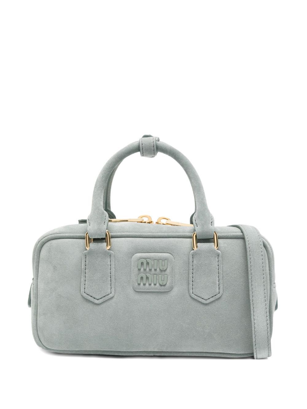 Miu Miu ARCADIE SUEDE LEATHER HANDBAG Size ONE SIZE - 1 Thumbnail