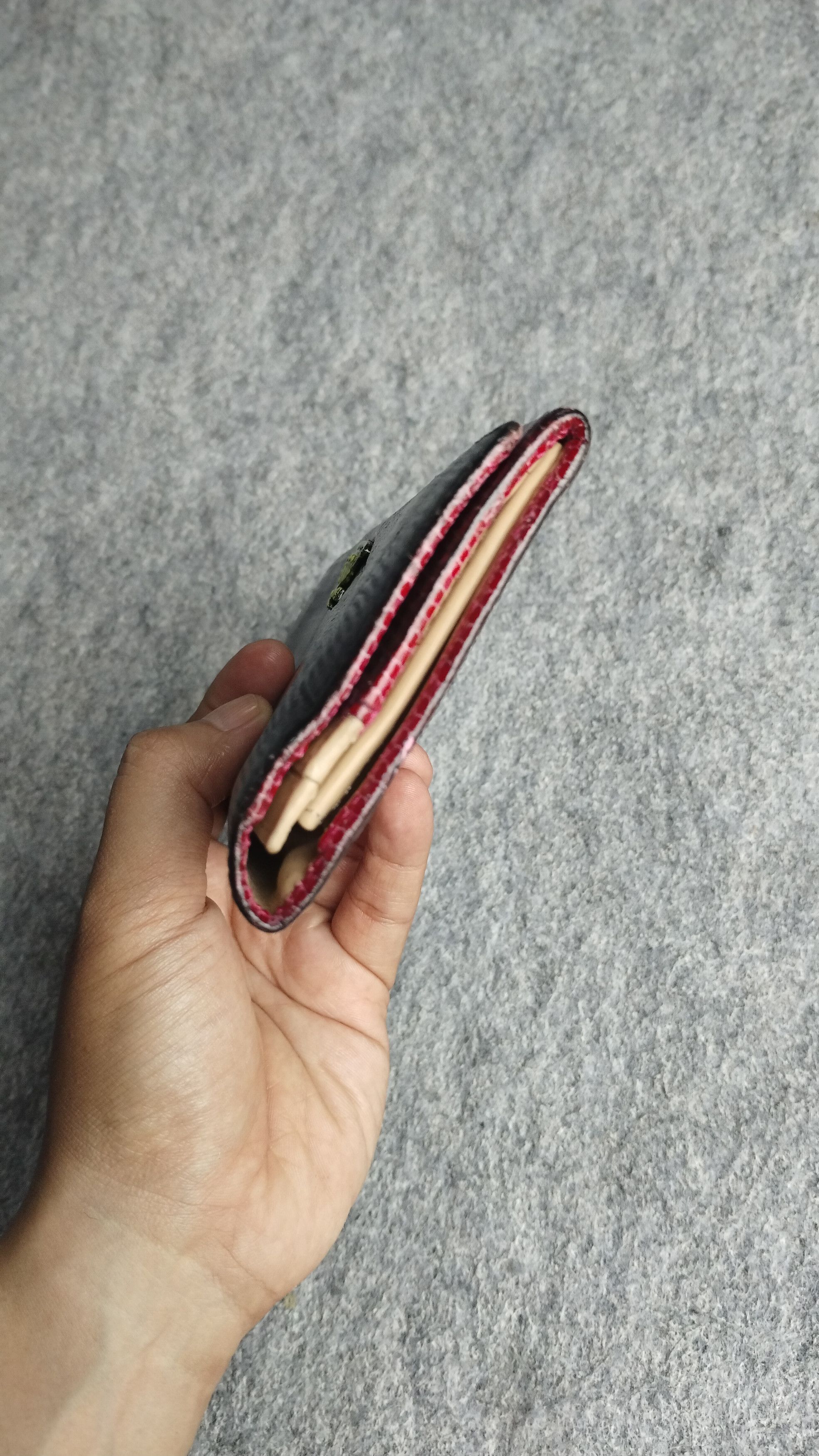 Vivienne Westwood Rare 🔥 Vivienne Westwood snake skin wallet maroon Size ONE SIZE - 6 Thumbnail