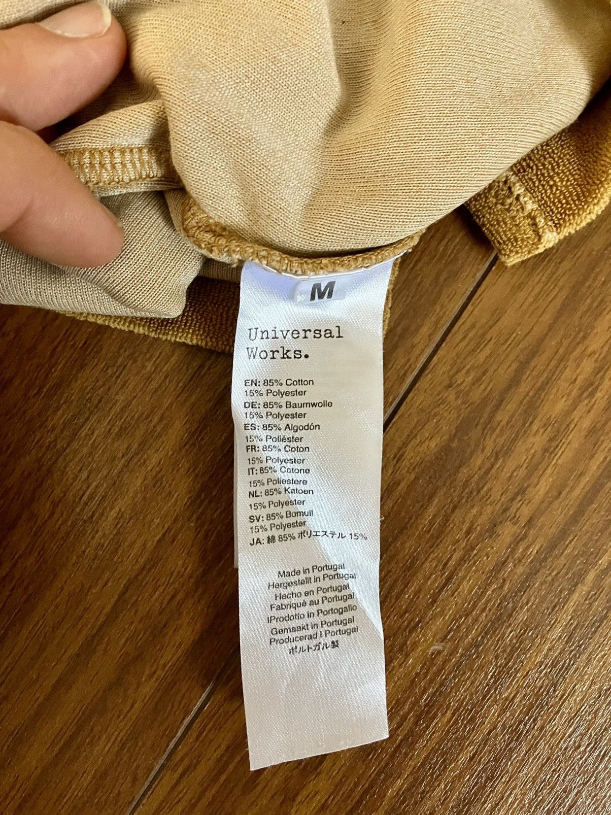 Universal Works Universal Works Tan Terrycloth Polo Shirt Size US M / EU 48-50 / 2 - 5 Thumbnail