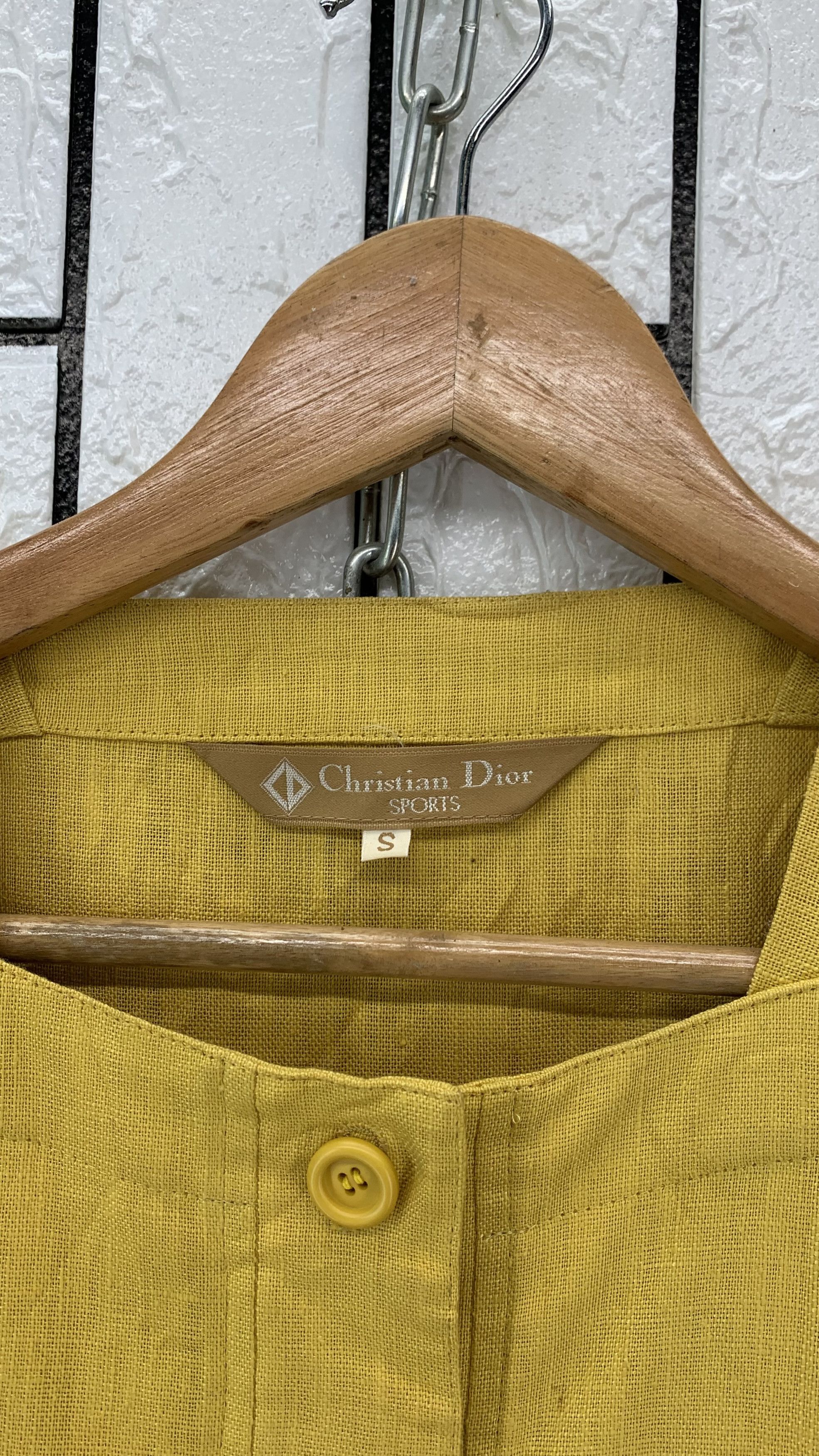 Dior Vintage Christian Dior Lanen Button Hem Size US S / EU 44-46 / 1 - 5 Thumbnail